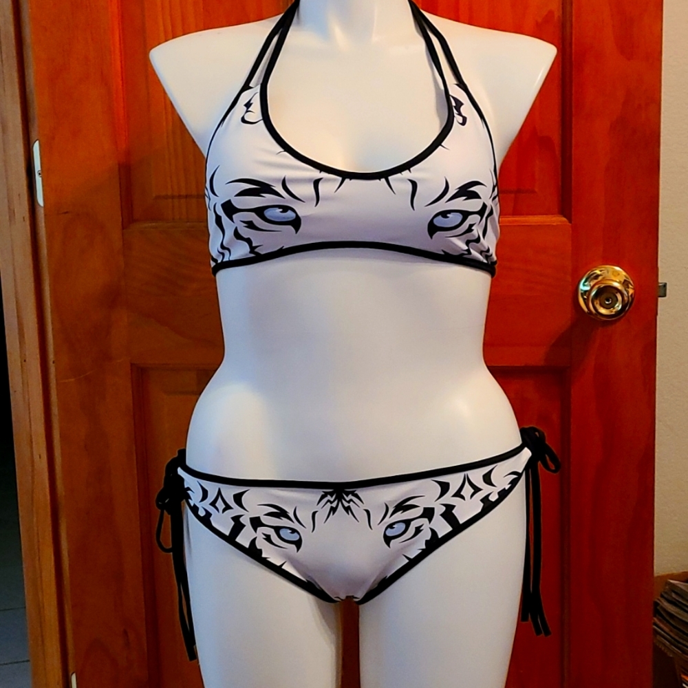 Two Piece Bikini Yogini Inspired Swimsuit NEW